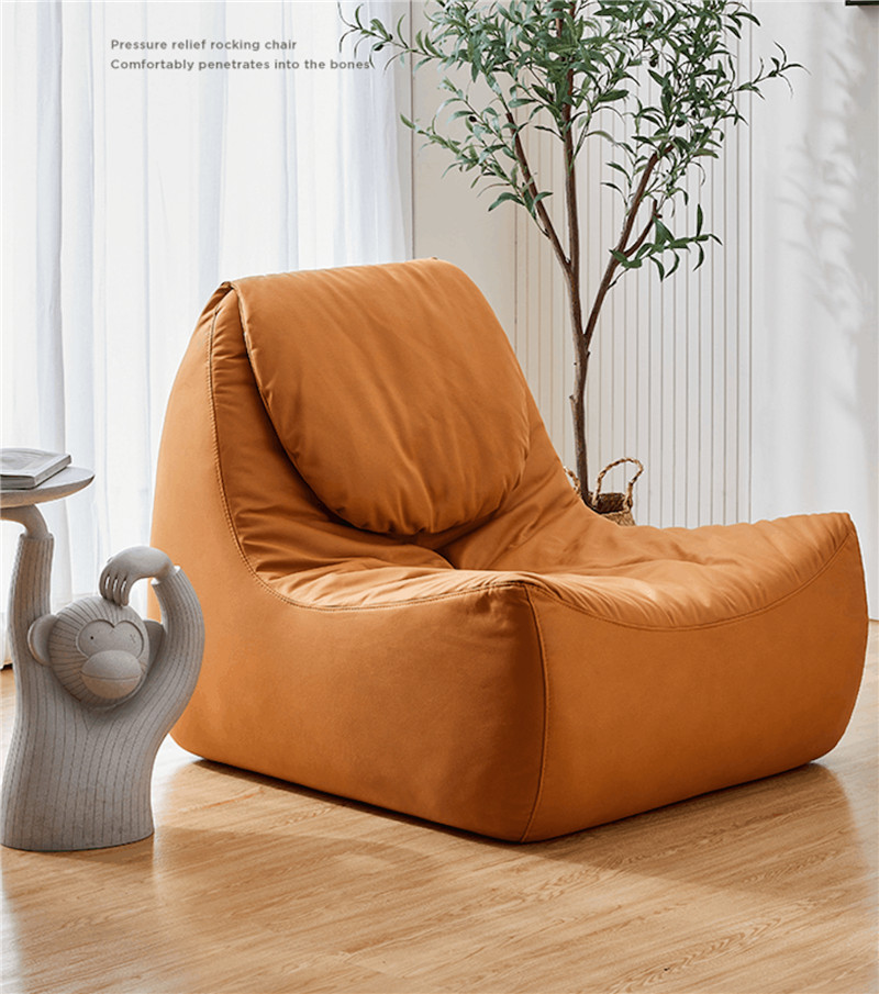 Hipopótamo móveis de sala de estar sofá de luxo única cadeira casual (3)