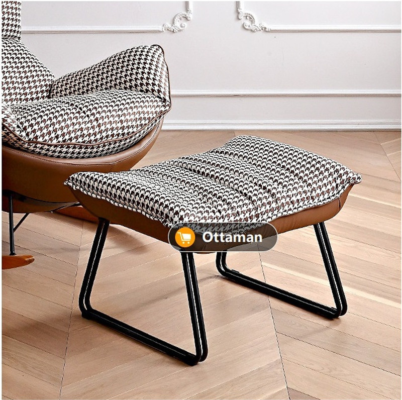 Swallow brid muebles de diseño sofá de lujo solo mecedora (6)