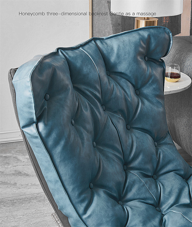 Desain ruang tamu sofa jati mewah korsi goyang tunggal (4)