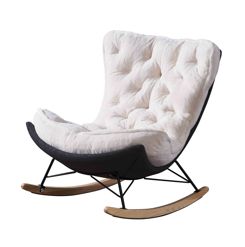 Desain ruang tamu furniture sofa mewah kursi goyang tunggal (5)